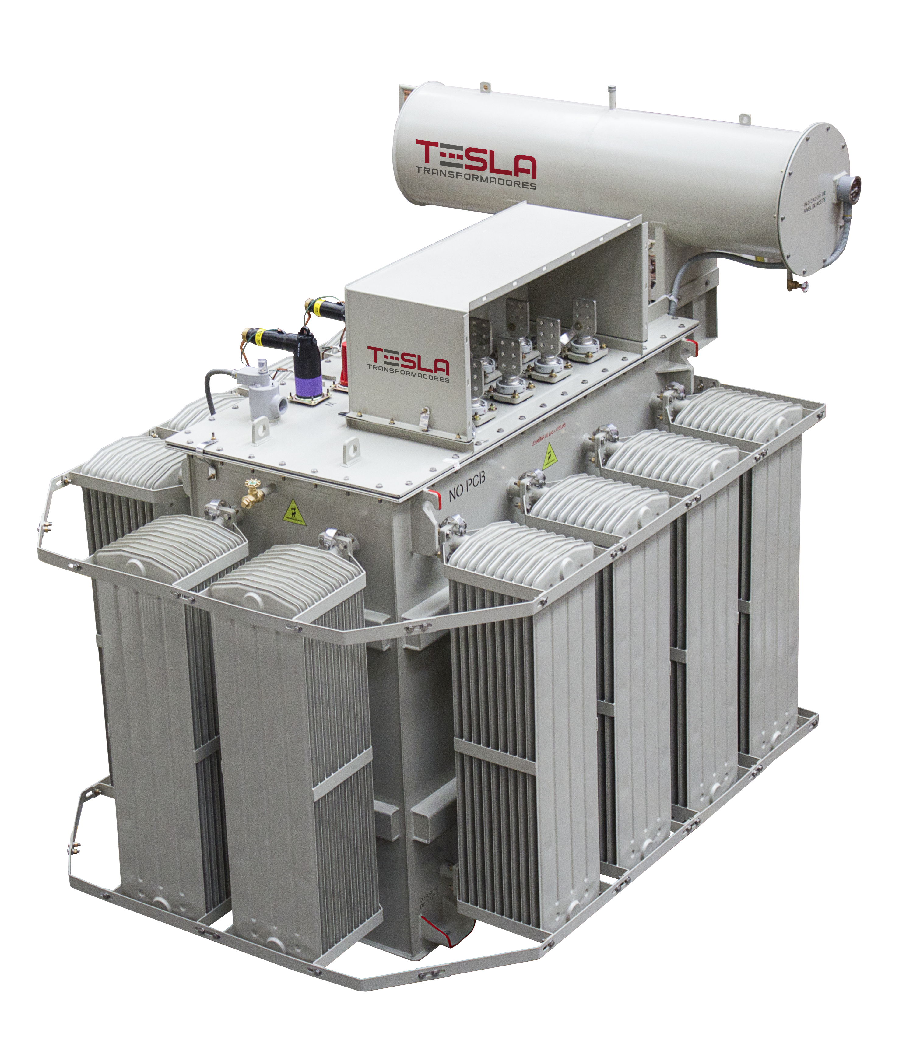 transformador inmerso en aceite 3168 KVA serie 34.5-1.2-1.2 kV