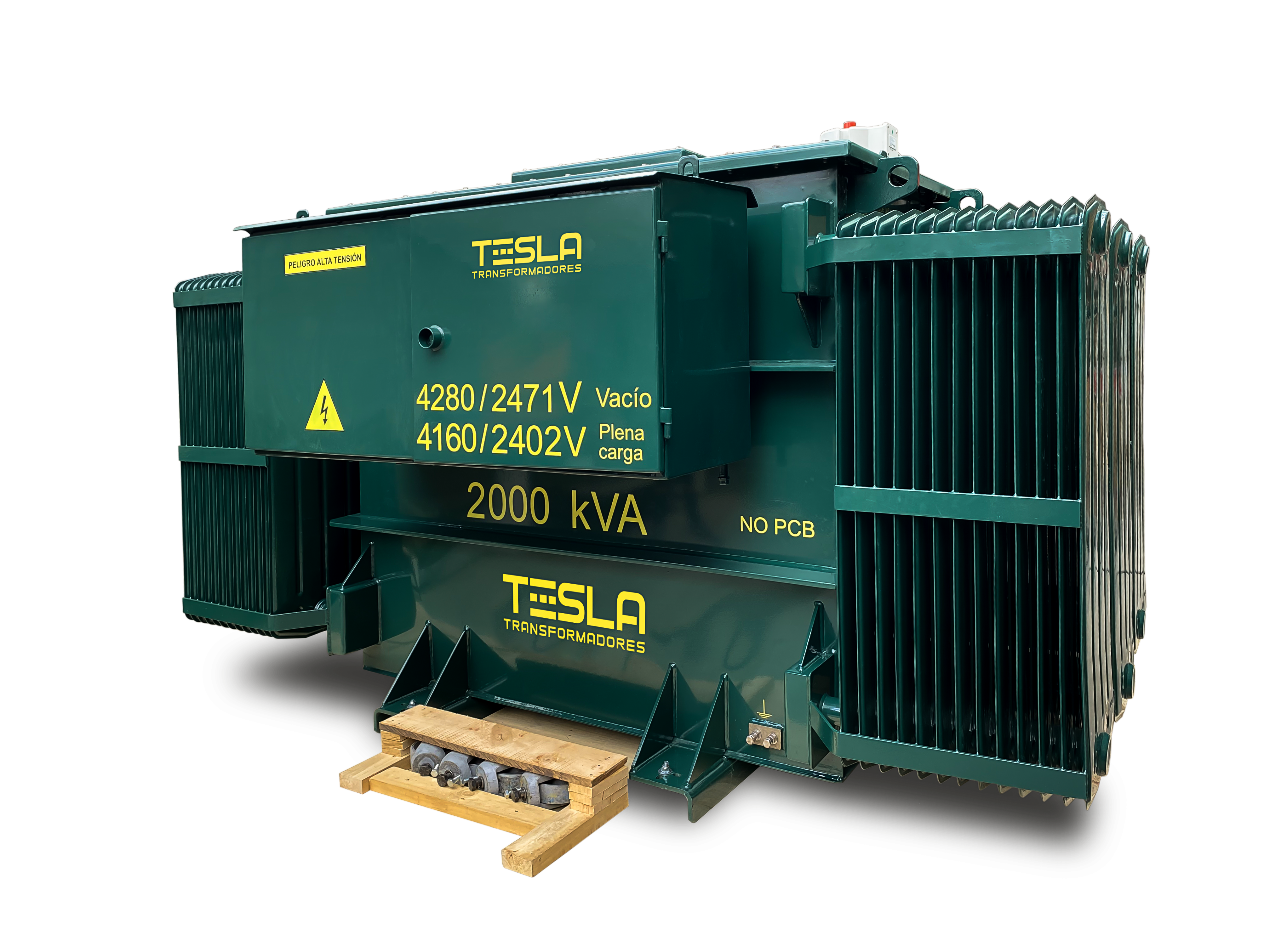 Transformador Trifásico Aceite Convencional 2000 KVA Serie 15 _ 1.2 KV