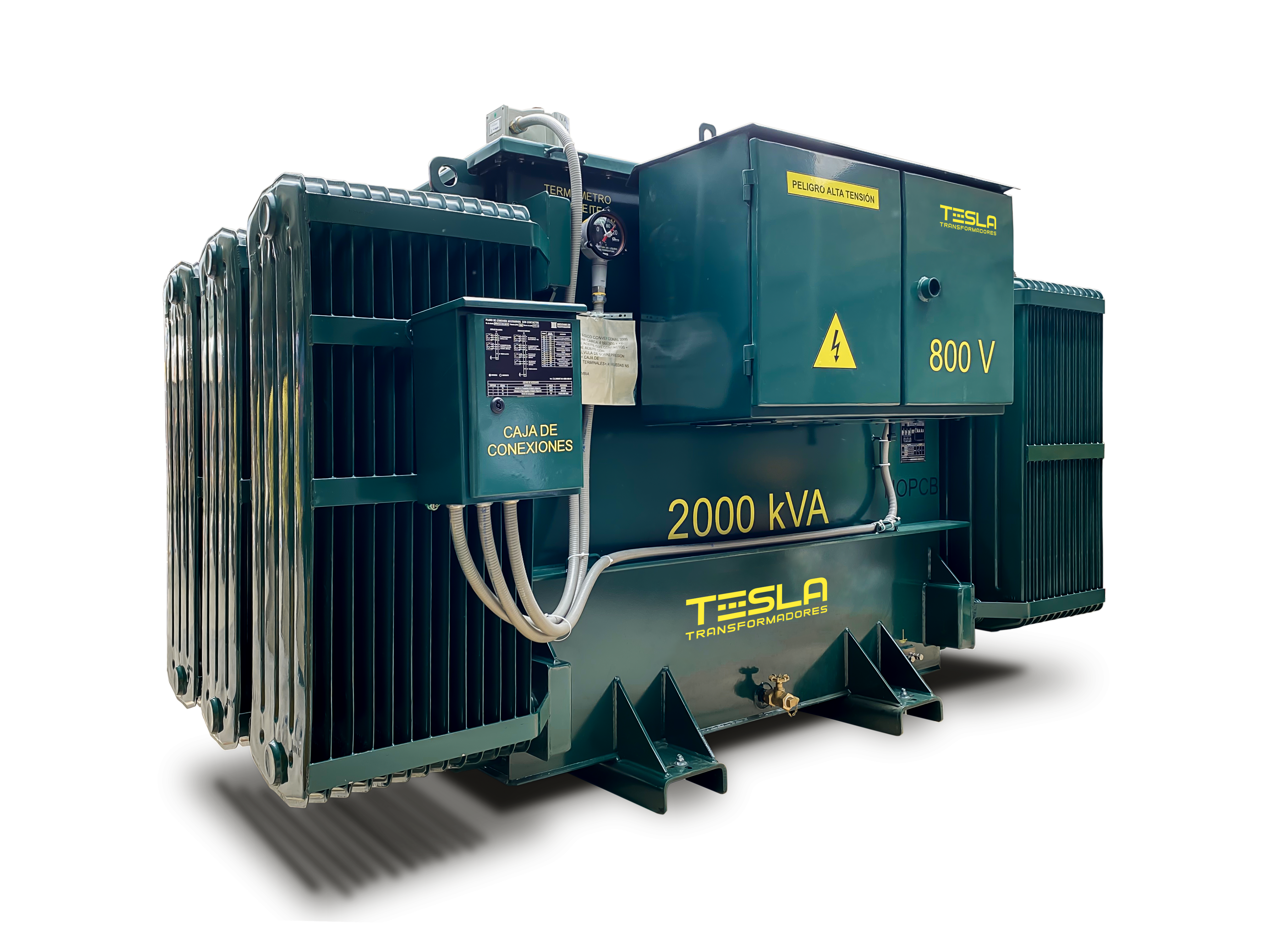 Transformador Trifásico Aceite Convencional de Aislamiento 2000 KVA Serie 15 _ 15 KV