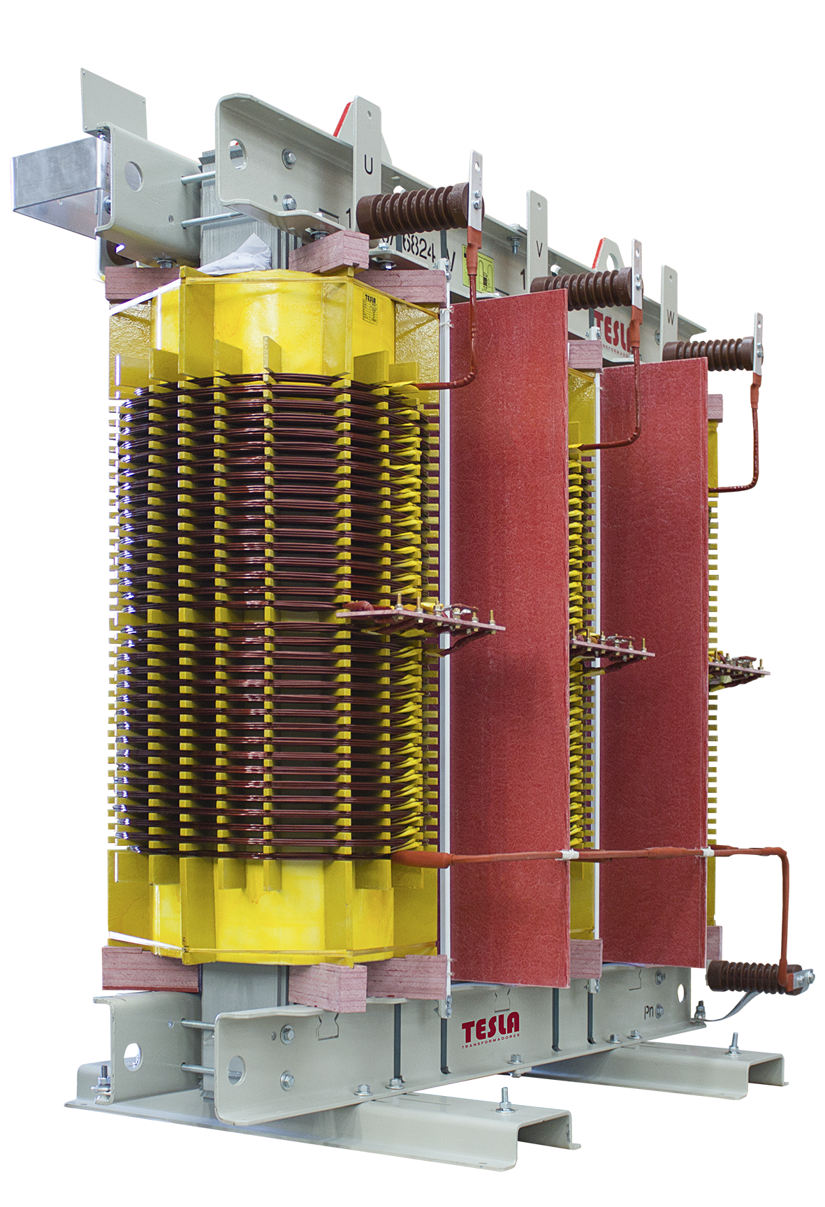 transformador tipo seco abierto 1000 KVA serie 34.51.1 KV