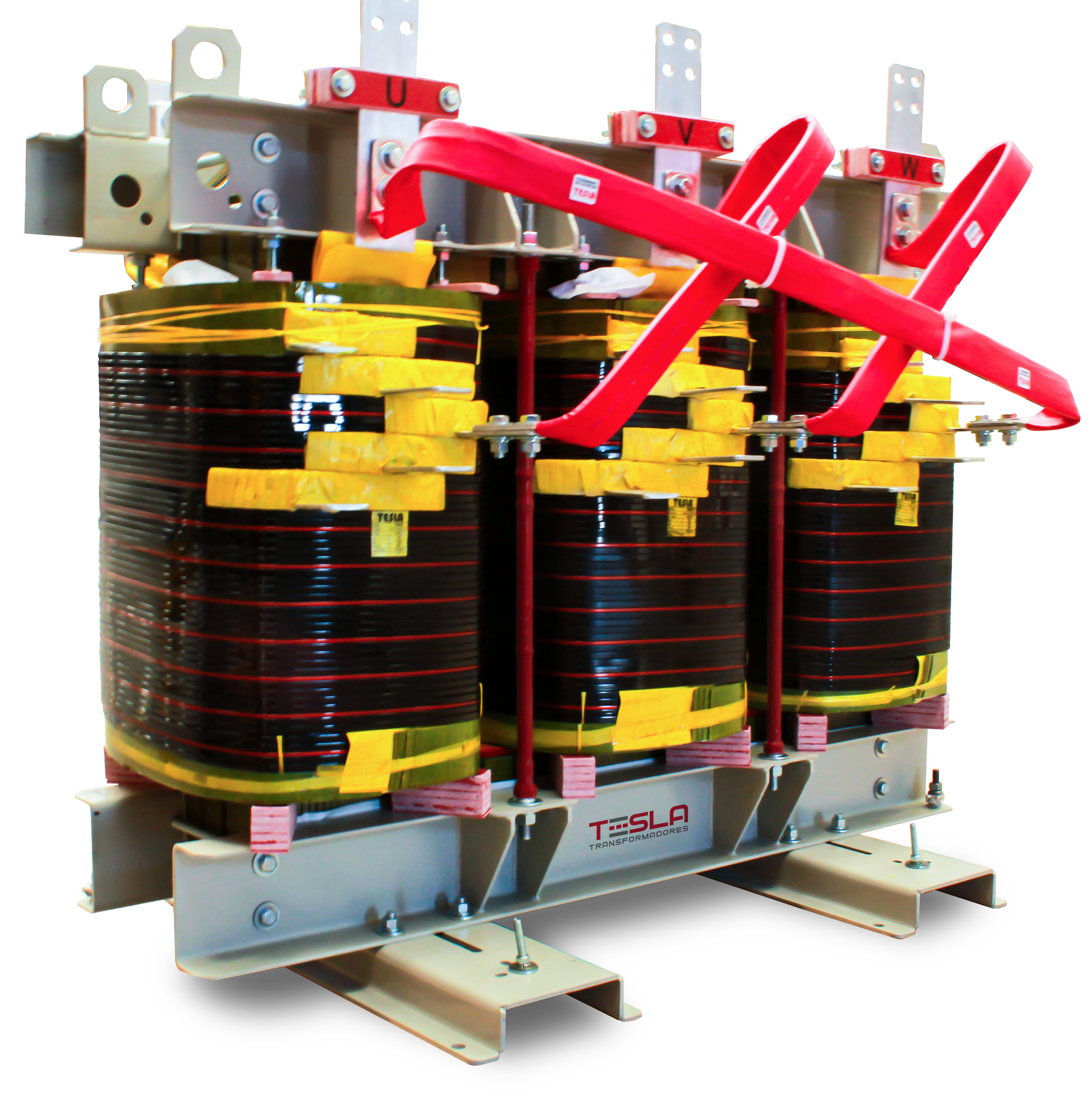 transformador tipo seco abierto clase H 500 kVA serie 1.1-1.1 kV