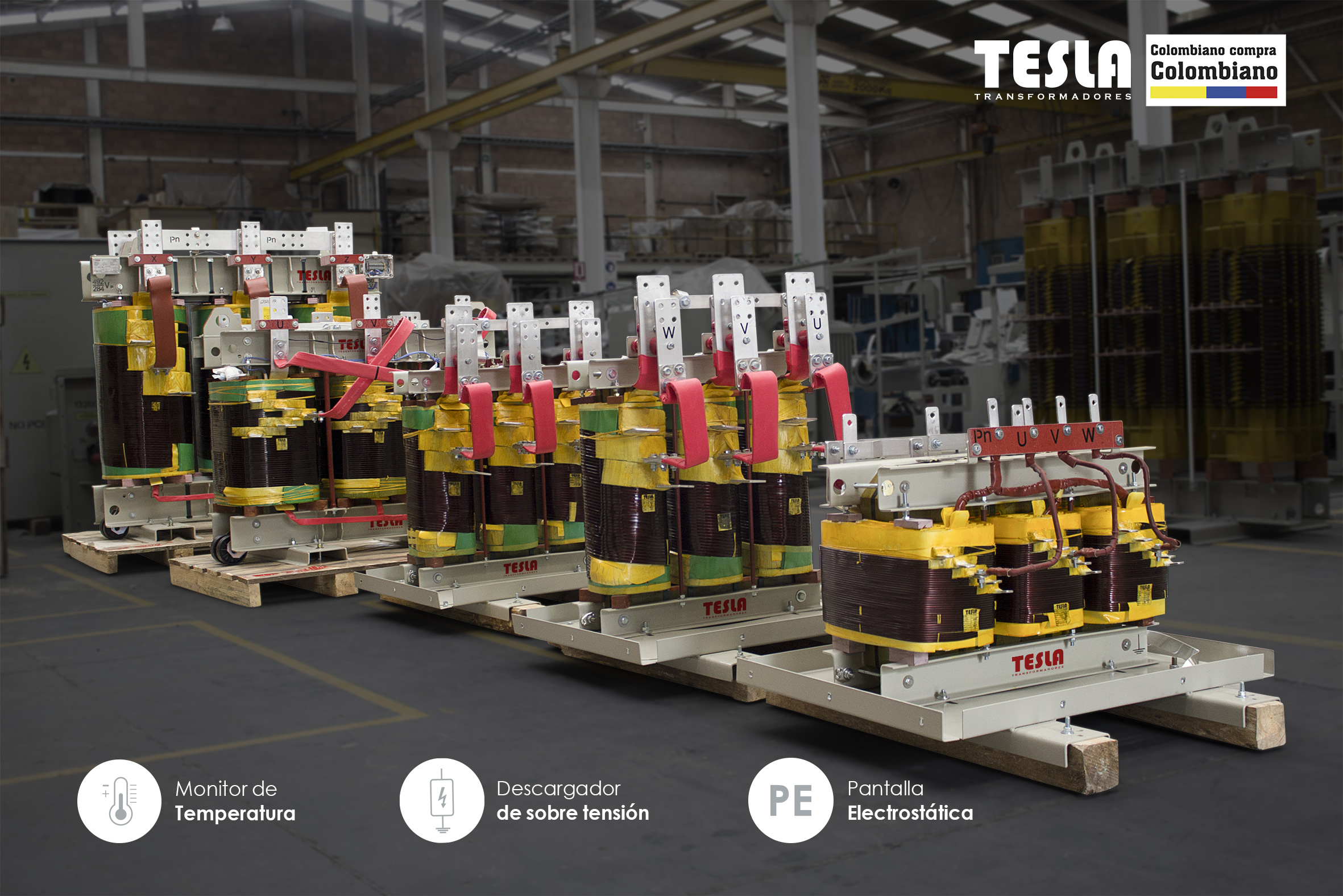 transformadores tipo seco abierto clase H serie 1.1 kV